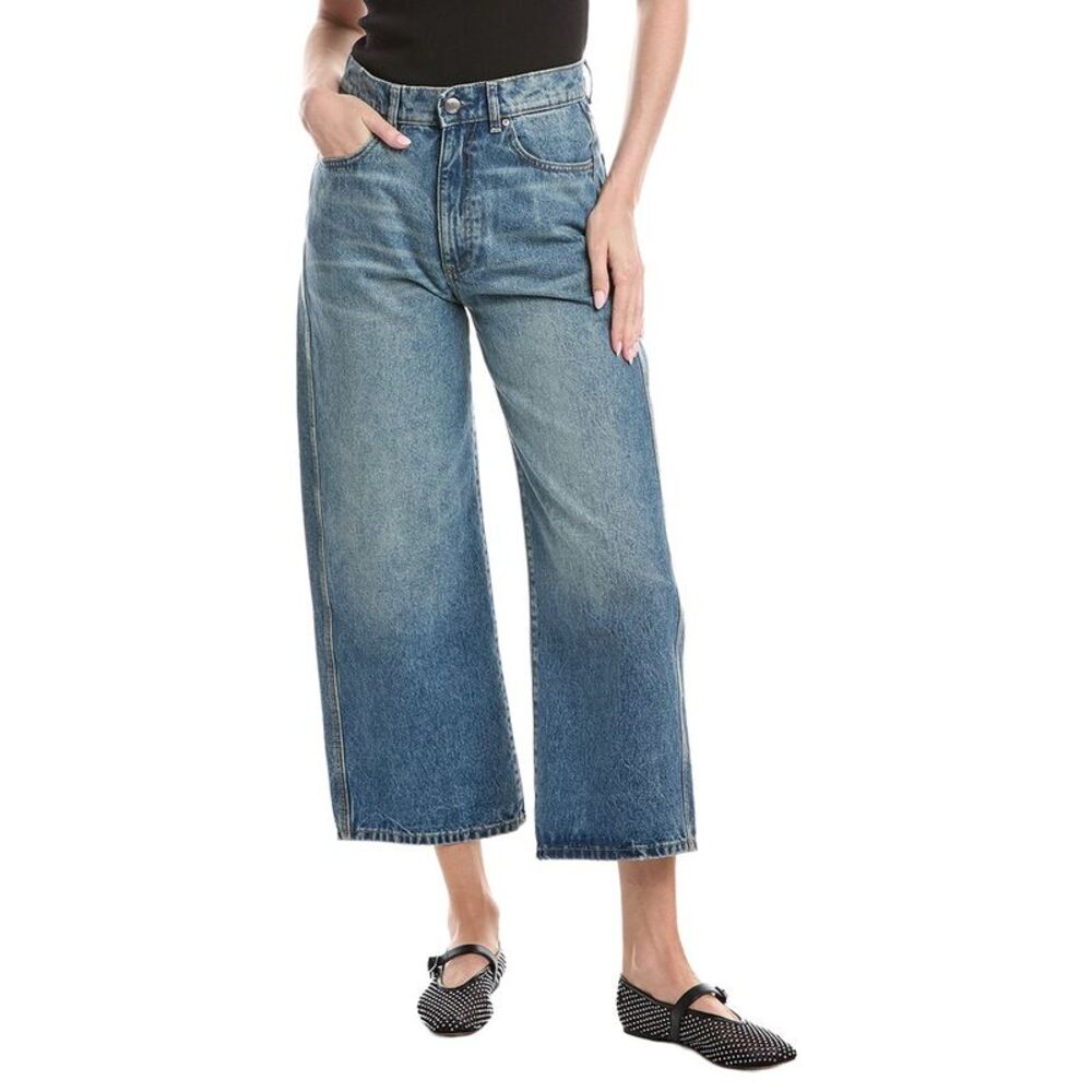 Dl1961 Womens  Taylor Endless Sea Relaxed Barrel Leg Jean, Blue